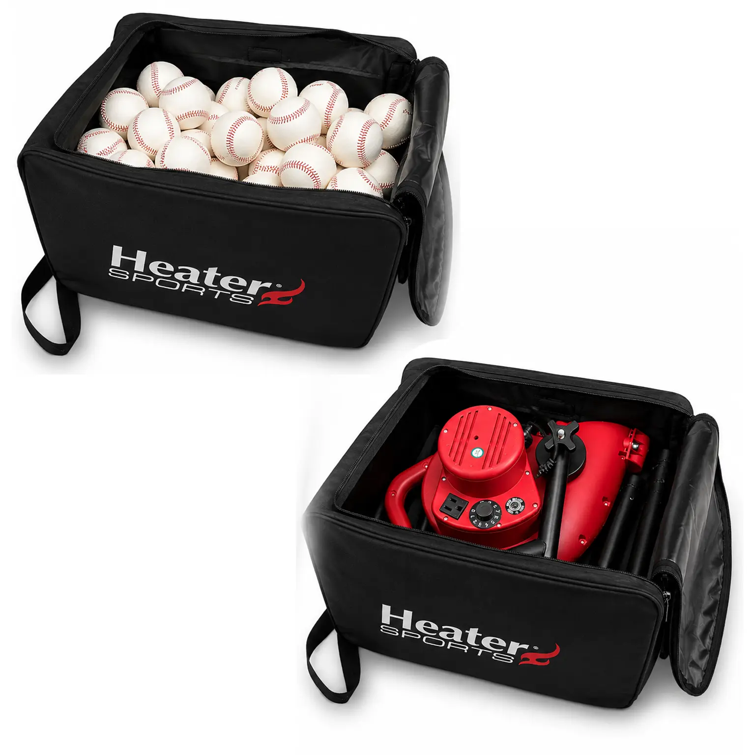 Small Pitching Machine & Ball Storage Bag