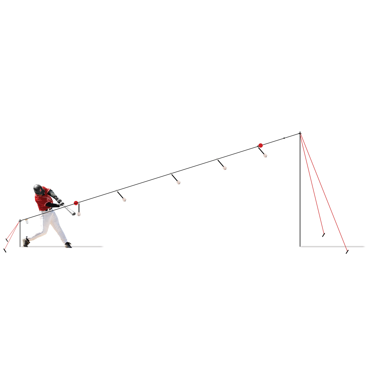 Hit Line Solo Hitting Trainer