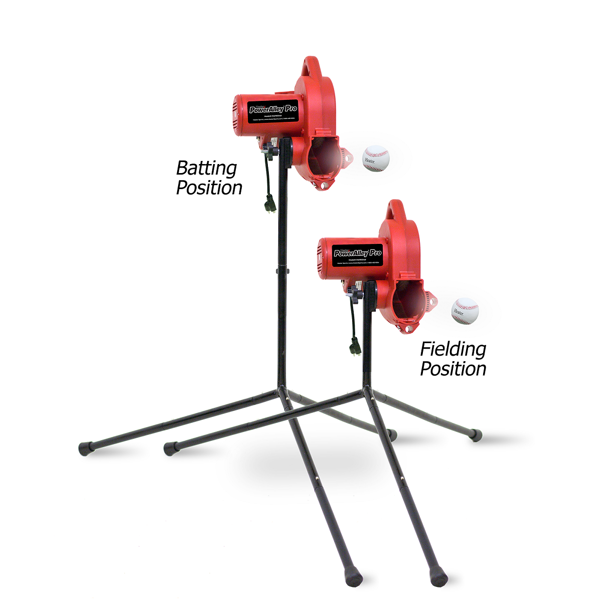 Power Alley Pro Real Baseball Pitching Machine