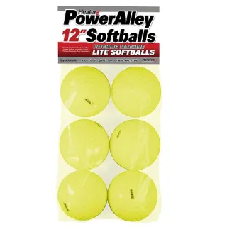 Power Alley 12 inch Lite Softballs(6 Pack)