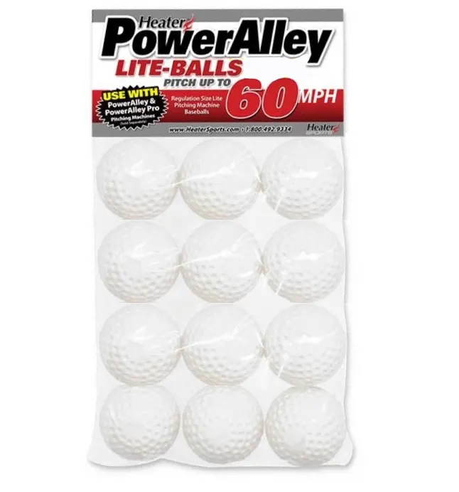 Cricket bowling machine training balls