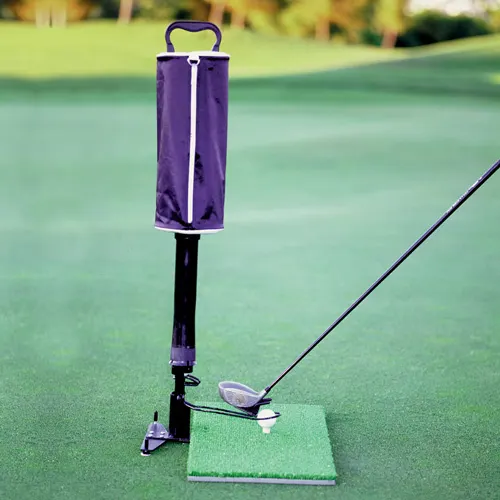 Automatic golf teeing machines